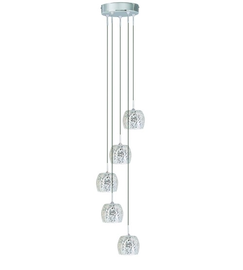SL 'CRACKLE 8255-5CC' (5x33W G9)