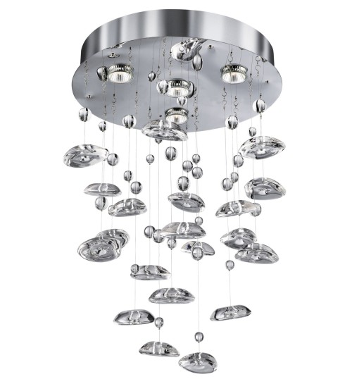 SL 'PEBBLES 8354-4CC' (4x50W GU10)