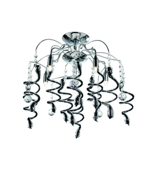 SL 'Pigtail 8645-5BK' (5x33W G9)