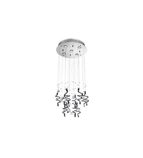 SL 'Pigtail 9645-5BK' (5x5W GU10)