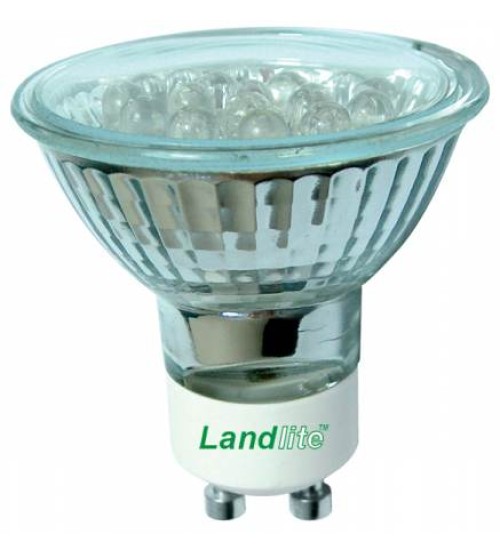 LED žiarovka GU10 1,2W červená
