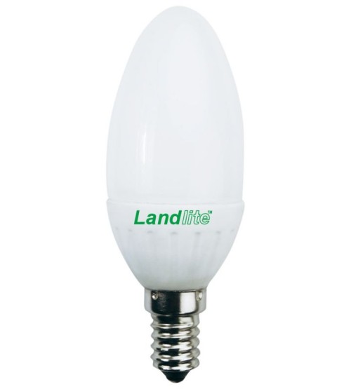 LED žiarovka LED-C37-4W E14 230V