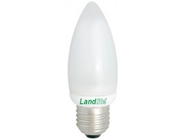 úsporná žiarovka sviečka; 9W E27 230V; EIC/M