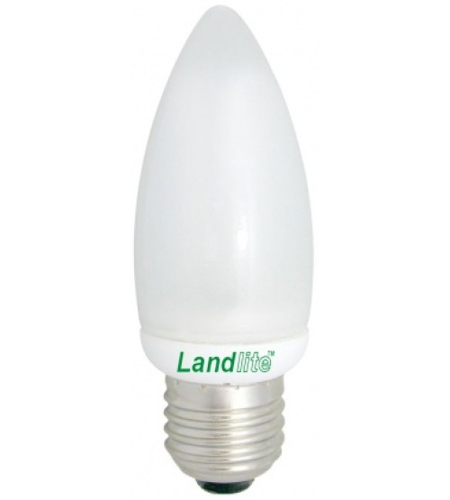 úsporná žiarovka sviečka; 9W E27 230V; EIC/M