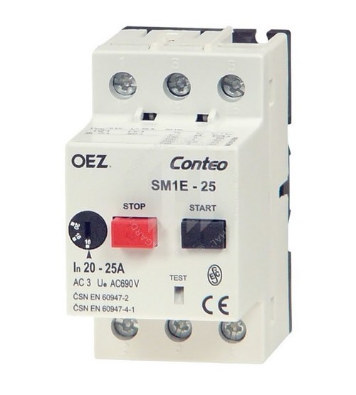 Spustac motora OEZ Conteo 39266 SM1E-10, 6,3-10A