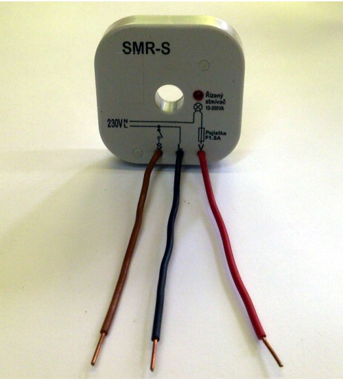 Relé stmievač tlacitko do inštalačnej krabice R.SMR-S 230V