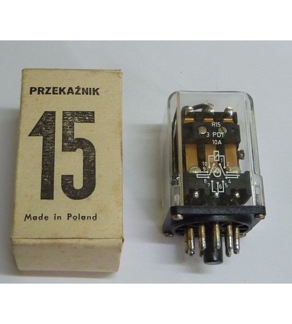 Реле 3pdt 10a