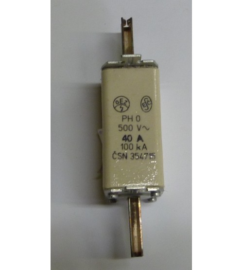 Poistka PH0 40A